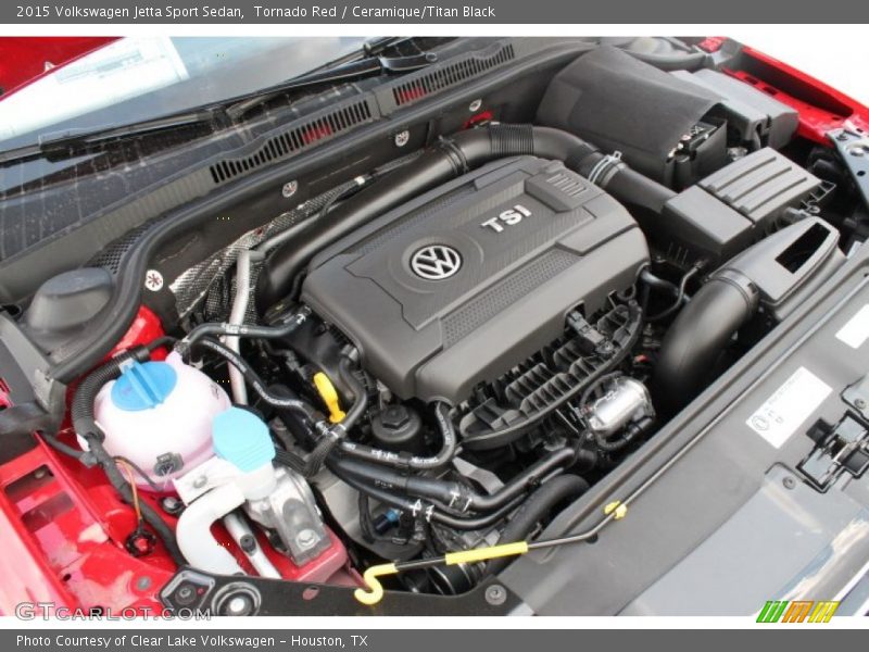  2015 Jetta Sport Sedan Engine - 1.8 Liter TSI Turbocharged DOHC 16-Valve 4 Cylinder