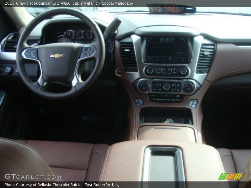 Sable Metallic / Cocoa/Mahogany 2015 Chevrolet Suburban LTZ 4WD
