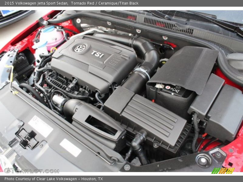  2015 Jetta Sport Sedan Engine - 1.8 Liter TSI Turbocharged DOHC 16-Valve 4 Cylinder