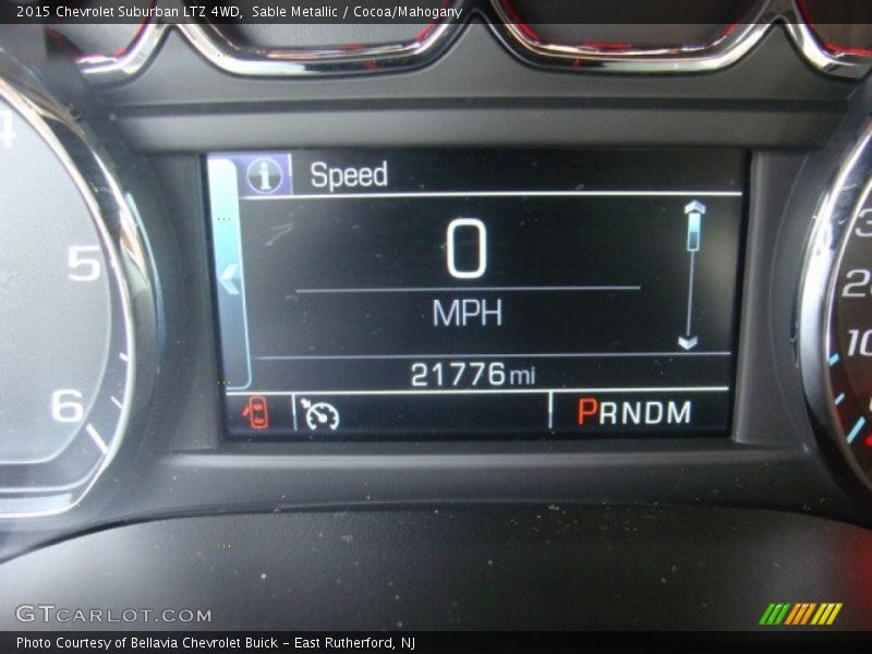 Sable Metallic / Cocoa/Mahogany 2015 Chevrolet Suburban LTZ 4WD