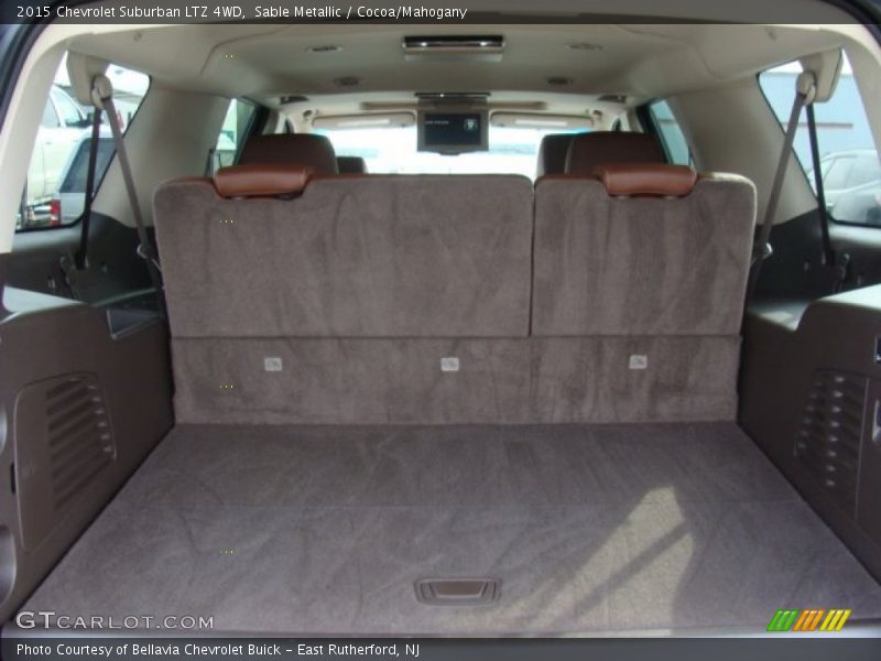 Sable Metallic / Cocoa/Mahogany 2015 Chevrolet Suburban LTZ 4WD