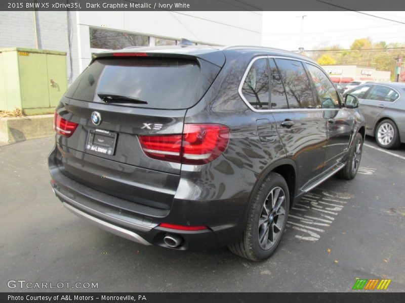 Dark Graphite Metallic / Ivory White 2015 BMW X5 xDrive35i