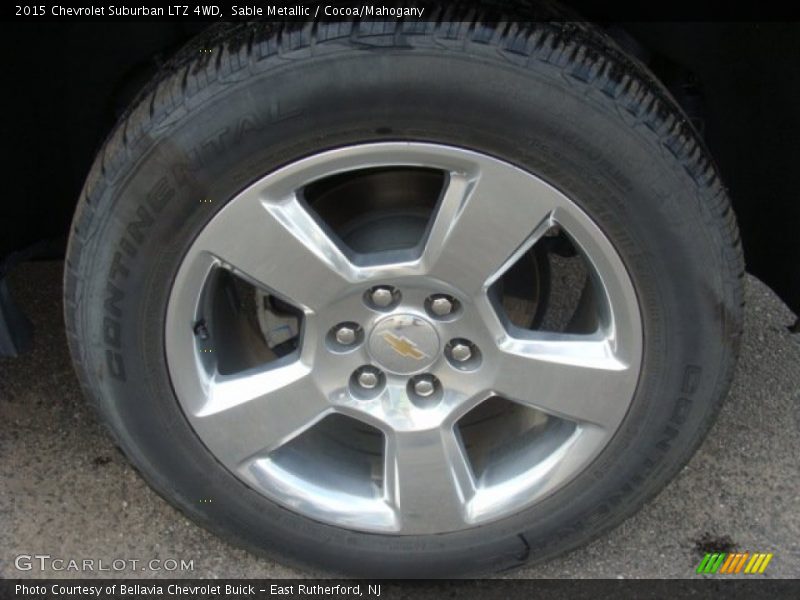 Sable Metallic / Cocoa/Mahogany 2015 Chevrolet Suburban LTZ 4WD