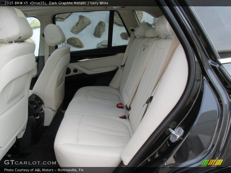 Dark Graphite Metallic / Ivory White 2015 BMW X5 xDrive35i