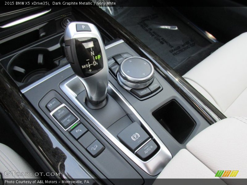 Dark Graphite Metallic / Ivory White 2015 BMW X5 xDrive35i