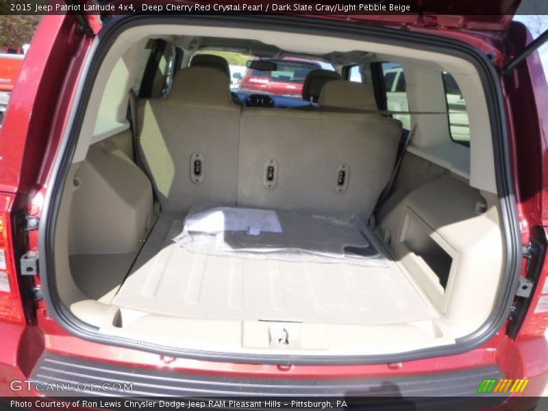 Deep Cherry Red Crystal Pearl / Dark Slate Gray/Light Pebble Beige 2015 Jeep Patriot Latitude 4x4