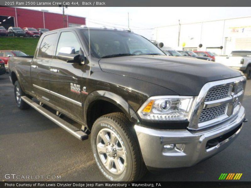 Black / Black 2015 Ram 2500 Laramie Crew Cab 4x4