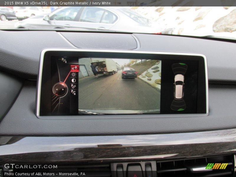 Dark Graphite Metallic / Ivory White 2015 BMW X5 xDrive35i