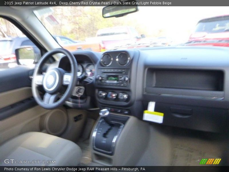Deep Cherry Red Crystal Pearl / Dark Slate Gray/Light Pebble Beige 2015 Jeep Patriot Latitude 4x4