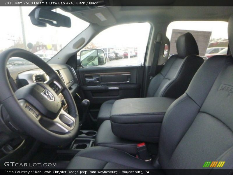 Black / Black 2015 Ram 2500 Laramie Crew Cab 4x4