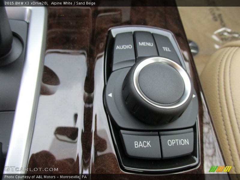 Alpine White / Sand Beige 2015 BMW X3 xDrive28i