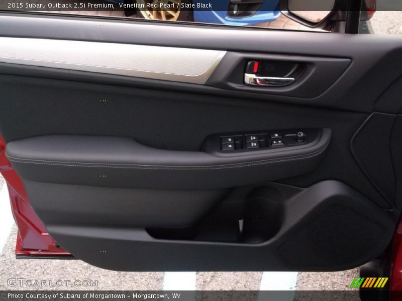 Venetian Red Pearl / Slate Black 2015 Subaru Outback 2.5i Premium