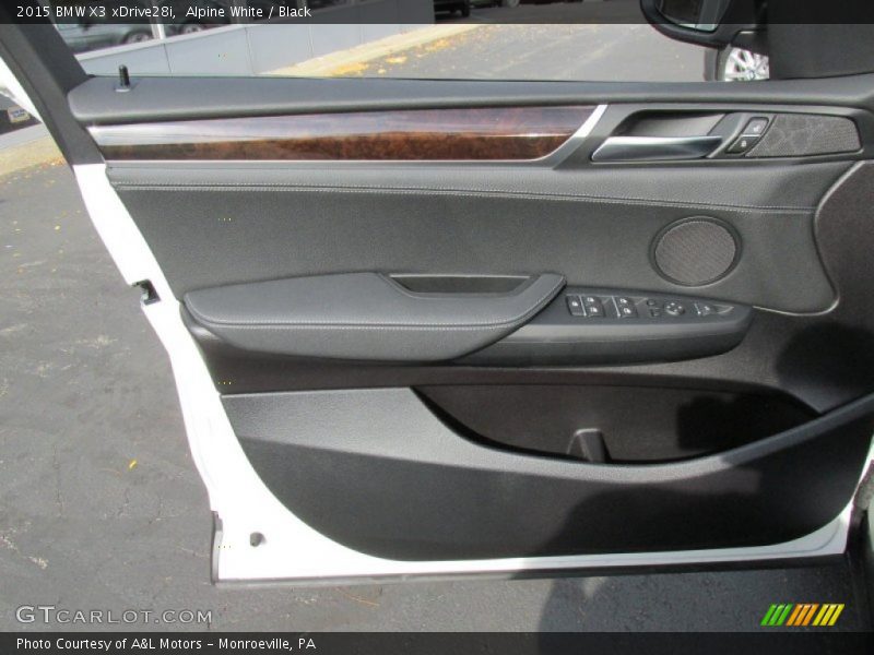 Alpine White / Black 2015 BMW X3 xDrive28i