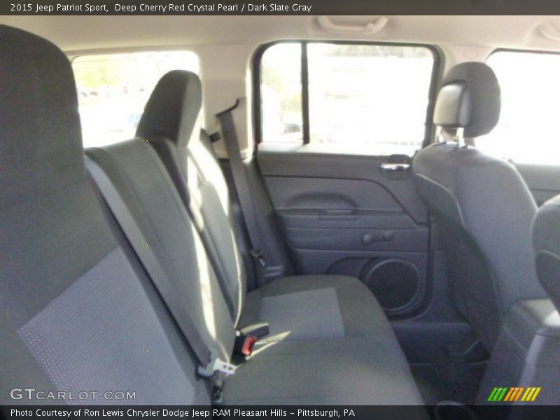 Deep Cherry Red Crystal Pearl / Dark Slate Gray 2015 Jeep Patriot Sport