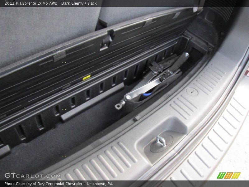 Dark Cherry / Black 2012 Kia Sorento LX V6 AWD