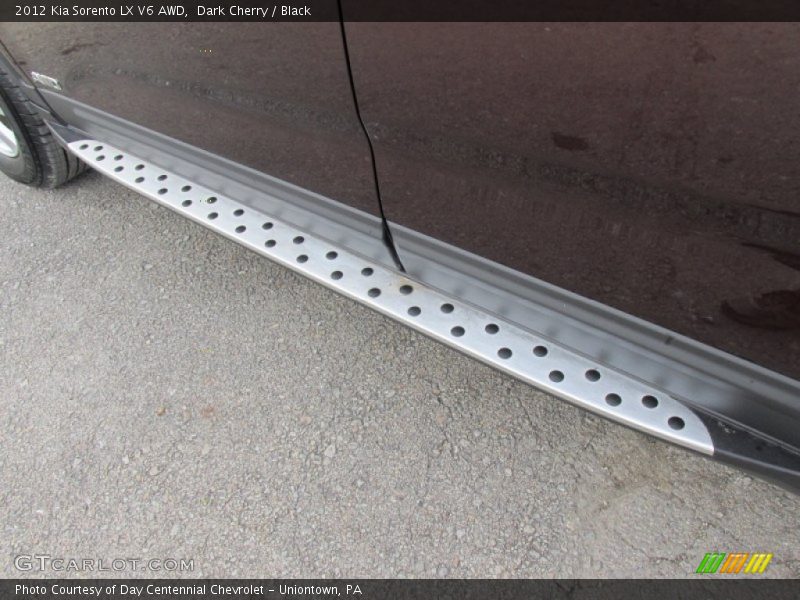 Dark Cherry / Black 2012 Kia Sorento LX V6 AWD