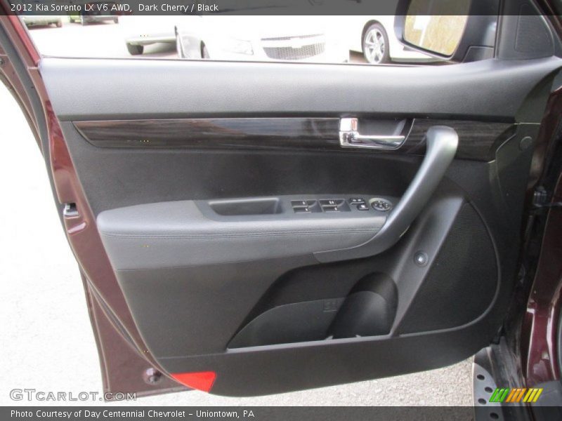 Dark Cherry / Black 2012 Kia Sorento LX V6 AWD