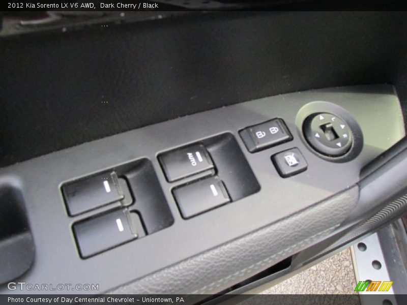 Dark Cherry / Black 2012 Kia Sorento LX V6 AWD