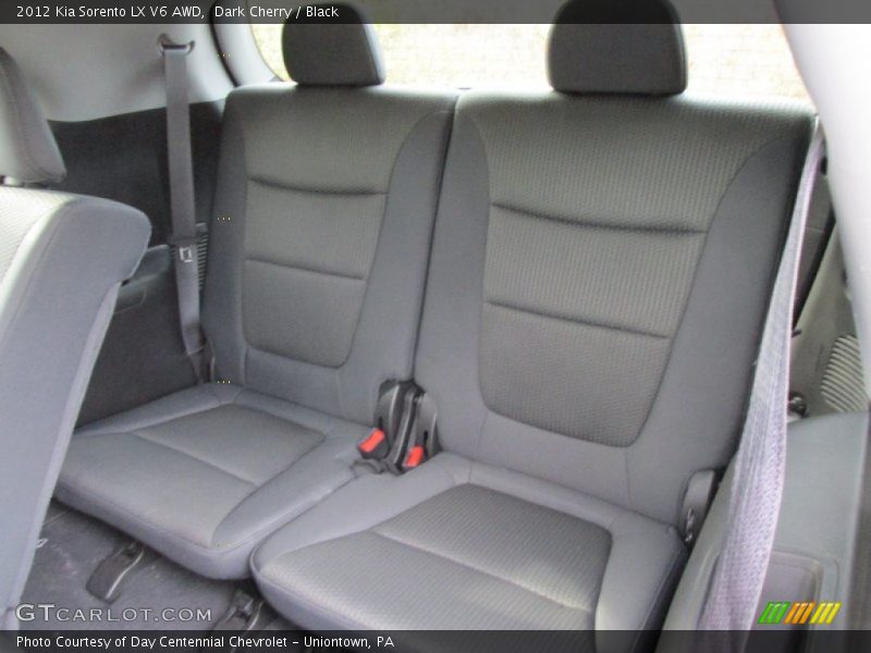 Dark Cherry / Black 2012 Kia Sorento LX V6 AWD