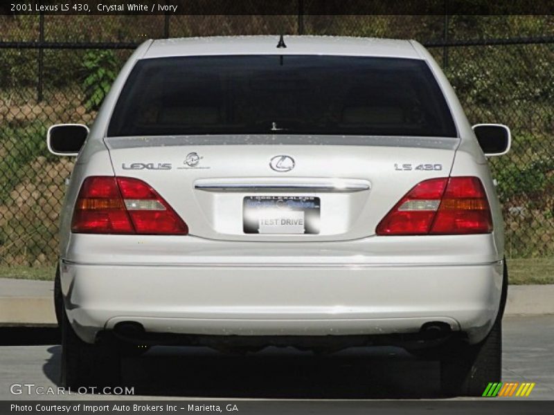 Crystal White / Ivory 2001 Lexus LS 430