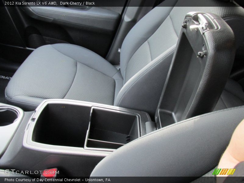 Dark Cherry / Black 2012 Kia Sorento LX V6 AWD