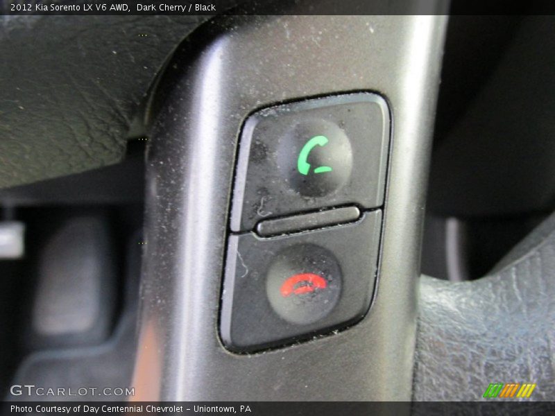 Dark Cherry / Black 2012 Kia Sorento LX V6 AWD