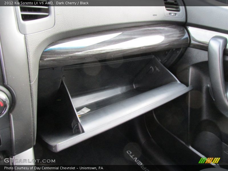 Dark Cherry / Black 2012 Kia Sorento LX V6 AWD