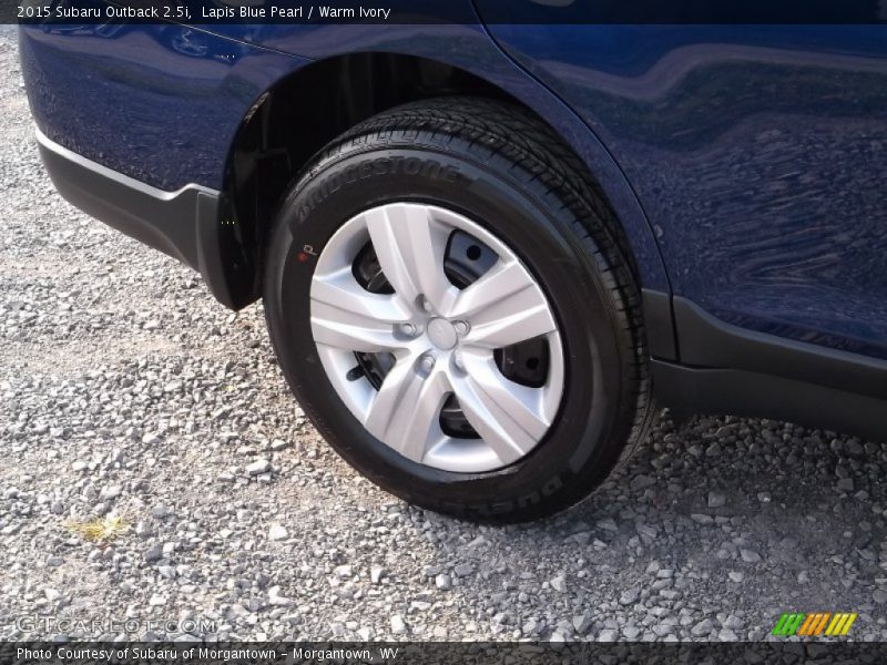 Lapis Blue Pearl / Warm Ivory 2015 Subaru Outback 2.5i