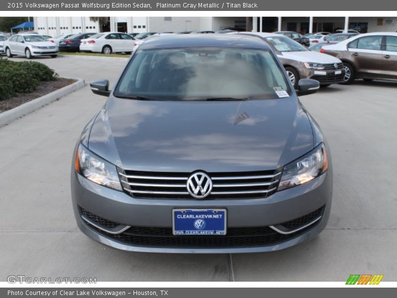 Platinum Gray Metallic / Titan Black 2015 Volkswagen Passat Wolfsburg Edition Sedan