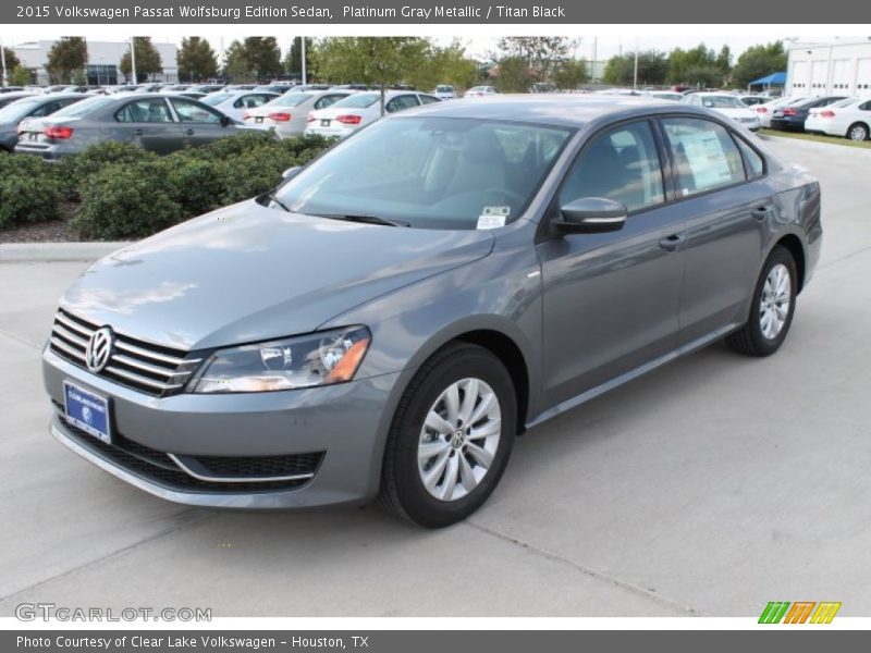 Platinum Gray Metallic / Titan Black 2015 Volkswagen Passat Wolfsburg Edition Sedan