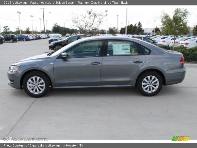  2015 Passat Wolfsburg Edition Sedan Platinum Gray Metallic