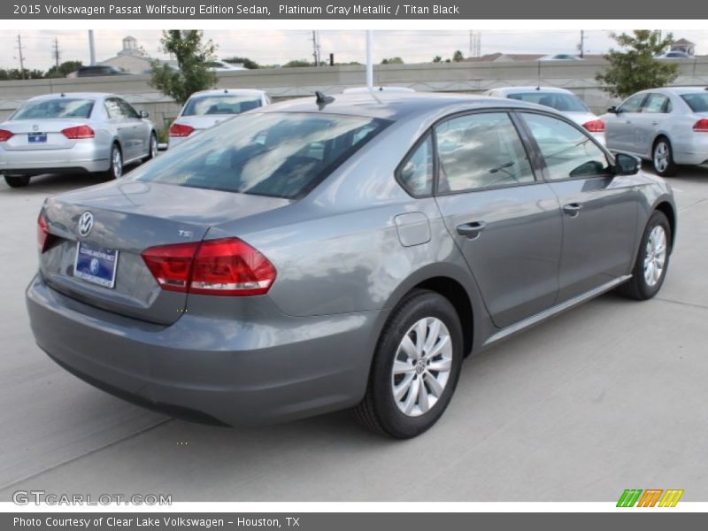 Platinum Gray Metallic / Titan Black 2015 Volkswagen Passat Wolfsburg Edition Sedan