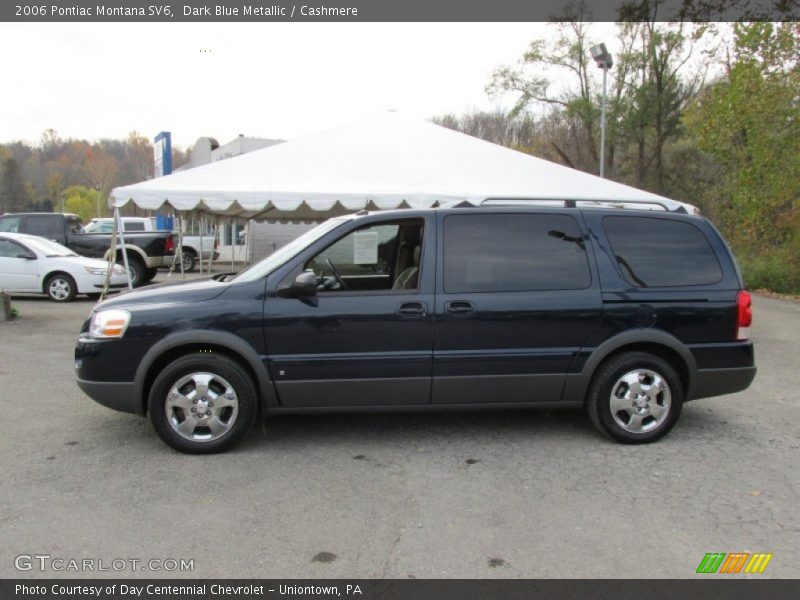 Dark Blue Metallic / Cashmere 2006 Pontiac Montana SV6