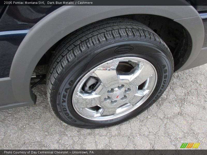 Dark Blue Metallic / Cashmere 2006 Pontiac Montana SV6