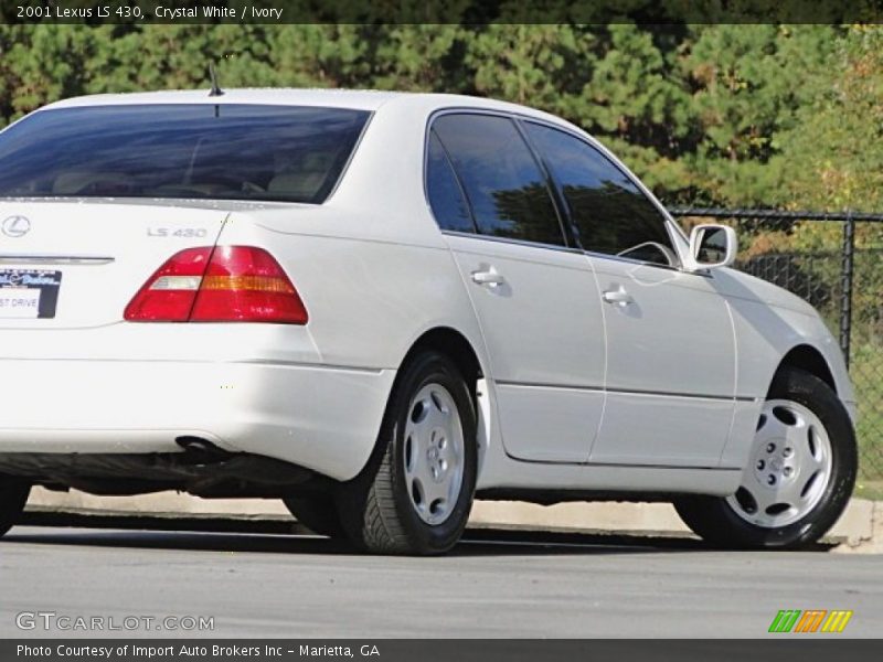 Crystal White / Ivory 2001 Lexus LS 430