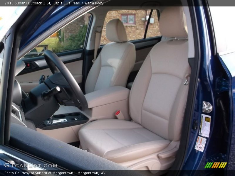 Lapis Blue Pearl / Warm Ivory 2015 Subaru Outback 2.5i
