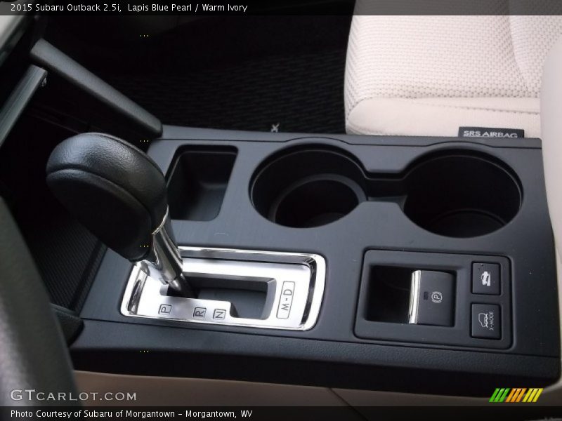 Lapis Blue Pearl / Warm Ivory 2015 Subaru Outback 2.5i