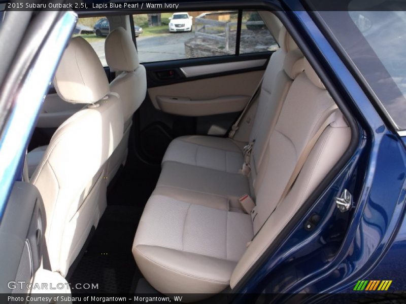 Lapis Blue Pearl / Warm Ivory 2015 Subaru Outback 2.5i