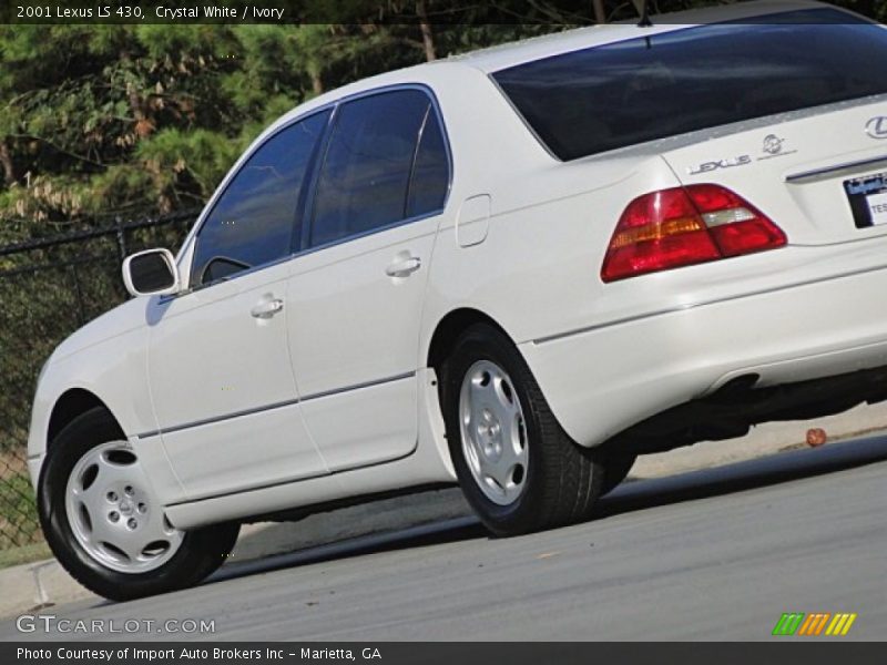 Crystal White / Ivory 2001 Lexus LS 430