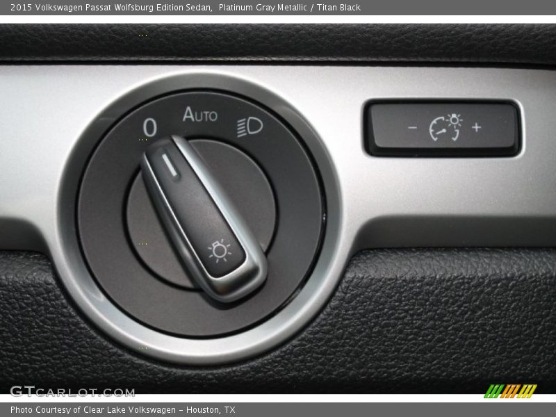 Platinum Gray Metallic / Titan Black 2015 Volkswagen Passat Wolfsburg Edition Sedan