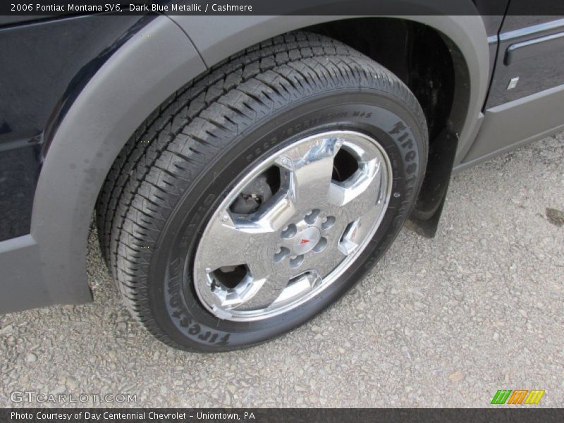 Dark Blue Metallic / Cashmere 2006 Pontiac Montana SV6