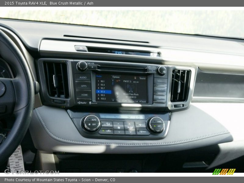 Blue Crush Metallic / Ash 2015 Toyota RAV4 XLE