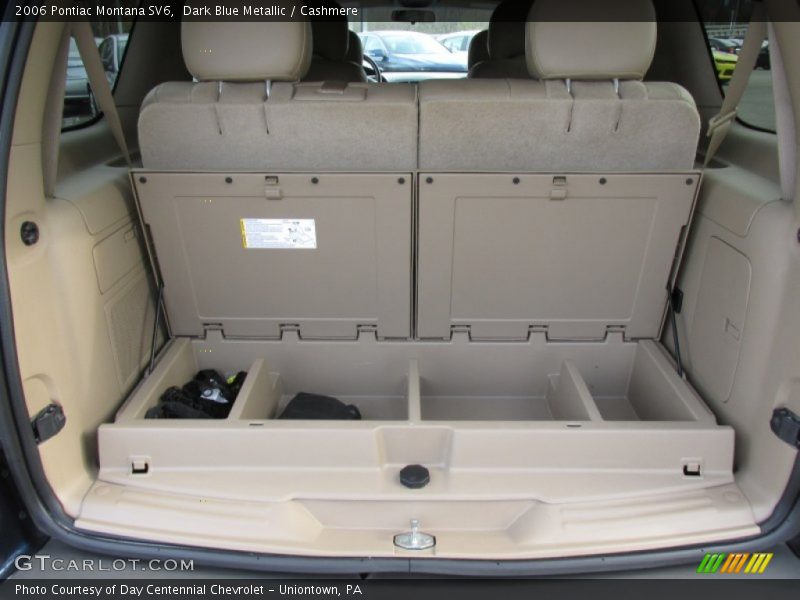 Dark Blue Metallic / Cashmere 2006 Pontiac Montana SV6