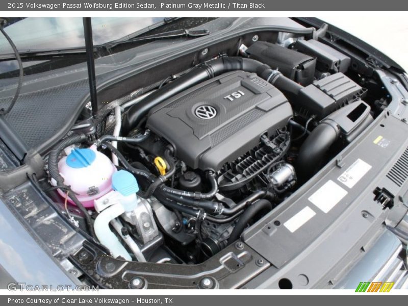 Platinum Gray Metallic / Titan Black 2015 Volkswagen Passat Wolfsburg Edition Sedan