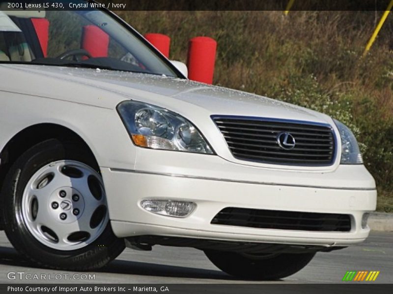 Crystal White / Ivory 2001 Lexus LS 430
