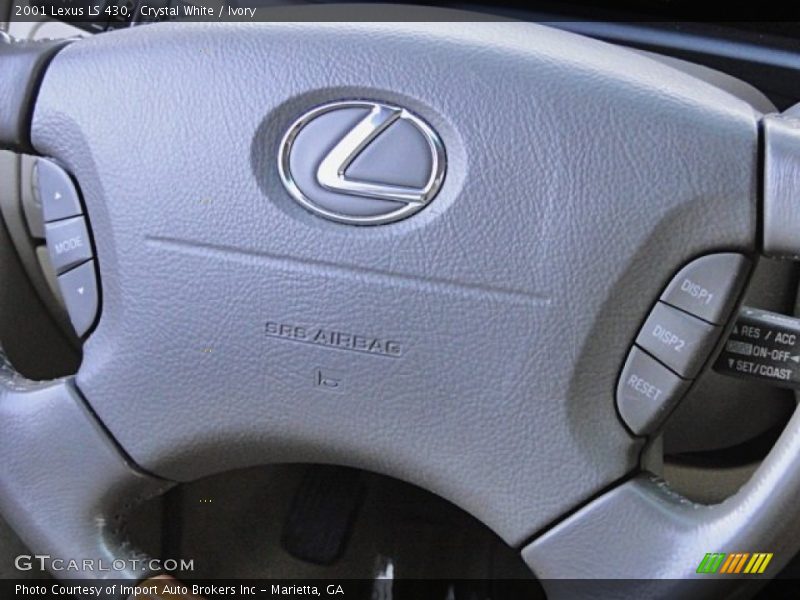 Crystal White / Ivory 2001 Lexus LS 430