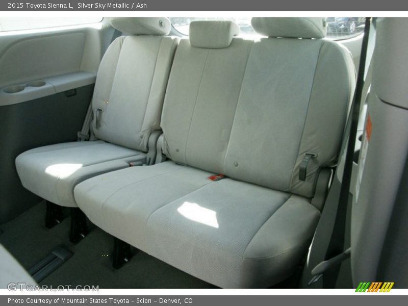 Silver Sky Metallic / Ash 2015 Toyota Sienna L