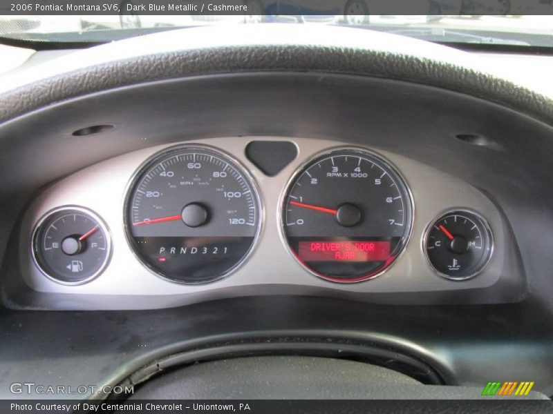  2006 Montana SV6 SV6 Gauges