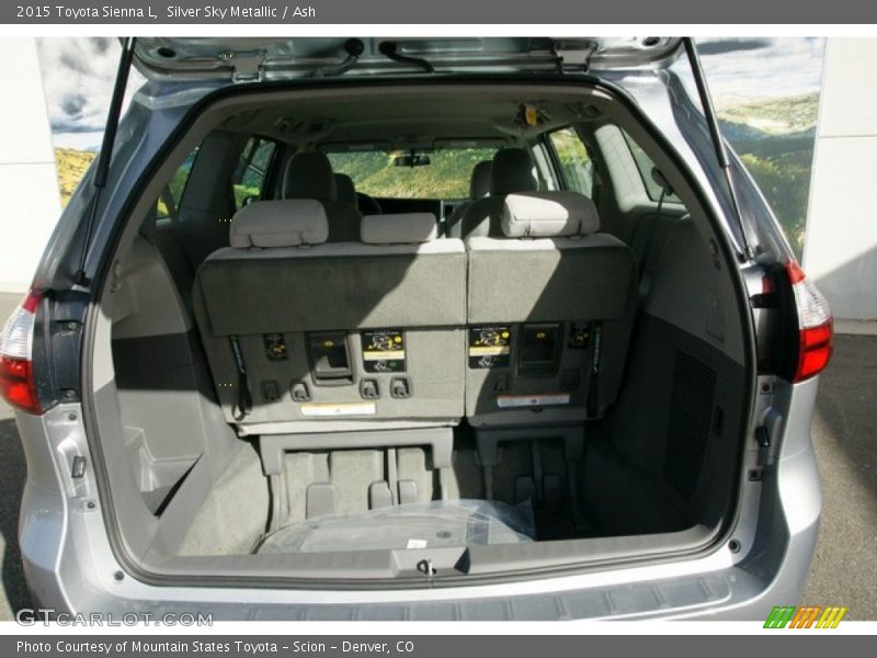 Silver Sky Metallic / Ash 2015 Toyota Sienna L