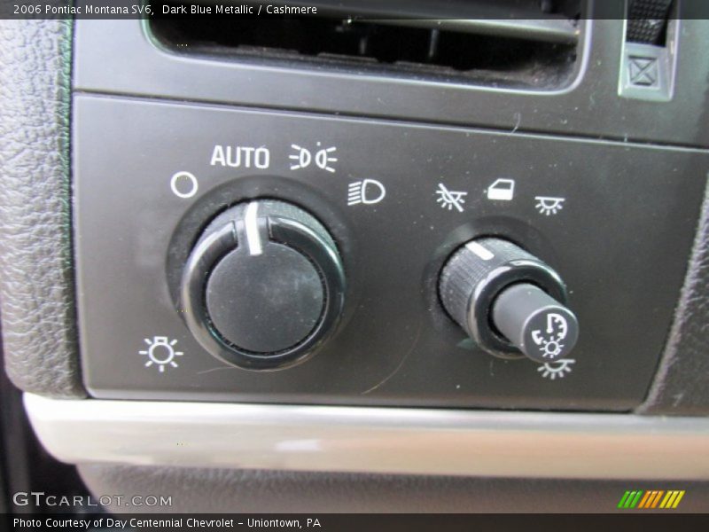 Dark Blue Metallic / Cashmere 2006 Pontiac Montana SV6